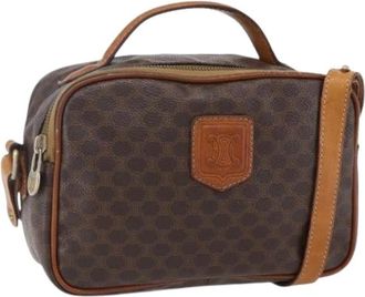 Celine Pre-owned Cross Body Bags, female, Brown, Size: ONE SIZE Pre-owned Plastic Crossbody Bag