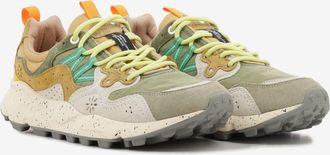 Flower Mountain Yamano 3 suede / nylon grey / white / taupe