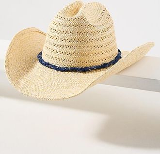 San Diego Hat Company Annie Woven Straw Rancher