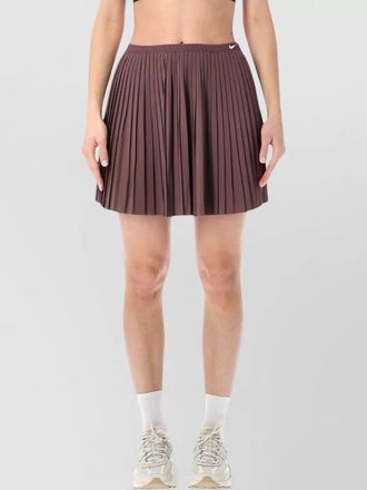 Nike pleated mid-rise mini skirt