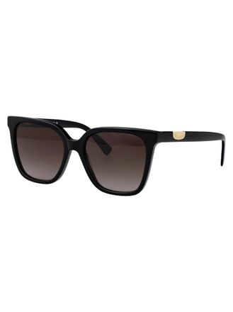 Longchamp Womens Sunglasses Black Acetate