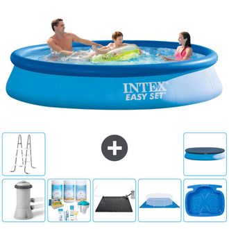 Intex Piscina Easy Set Redonda - 366x76 Cm - 8-piezas S21152
