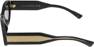Gucci Womens Gg2065s Sunglasses Black Acetate