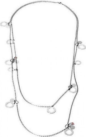 Tommy Hilfiger Womens 2700035 Ladies Necklace - Silver Stainless Steel - One Size
