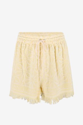 Zimmermann Ausgefranste Frottee-Shorts Coco Towelling