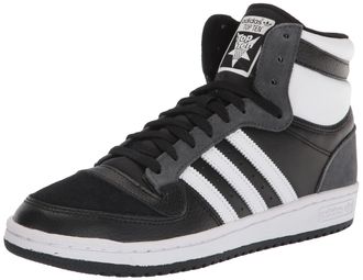 adidas Originals Mens Top Ten Red Bulls Sneaker, Core Black/White/Dark Grey Heather, 9.5
