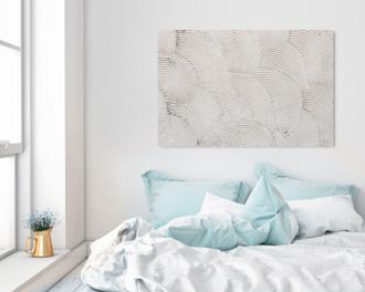 LeGer Home by Lena Gercke Leinwandbild »Sundowner« Abstrakt Abstrakte Kunst Modern Wüste klassische Fantasie 1 Stk. tlg. Premium-Leinwandstoff, Handarbeit aus Deutschland