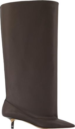 Jacquemus Tourni H Boots - Jacquemus - Leather - Brown