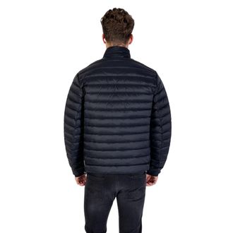 A|X Armani Exchange Quilted Down-Effect Polyamide Down Jacket - Black