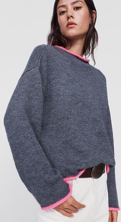 Pilcro Campbell Roll Neck Sweater