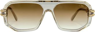 Cazal 8052 002 Mens Sunglasses Brown Size 60