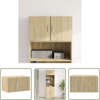 vidaXL Mobiletto a parete - Mobile a Parete Rovere Sonoma 70x42,5x40 cm Legno Multistrato