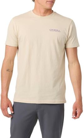 O'Neill The Captain Graphic T-Shirt in Light Khaki at Nordstrom, Size X-Large