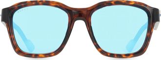 Gucci GG1640SA Asian Fit 002 Mens Sunglasses Tortoiseshell Size 54 - Free RX Lenses - Free RX Lenses