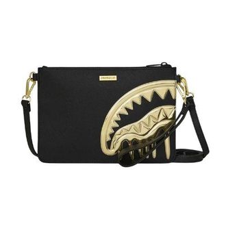 Sprayground Sprayground | Gold And Dangerous Crossover Clutch