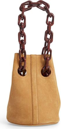 Trademark Goodall Leather Bucket Bag in Beige at Nordstrom