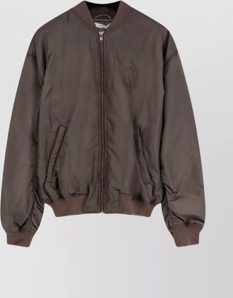 Ih Nom Uh Nit padded bomber jacket featuring ribbed cuffs