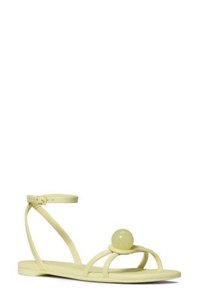 Kate Spade New York harmony ankle strap sandal in Pale Citron at Nordstrom, Size 8.5