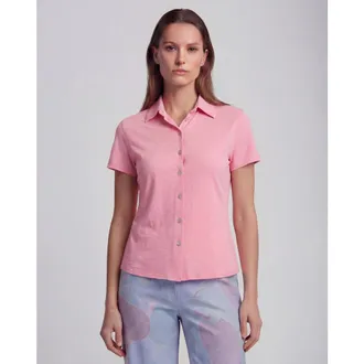 Lords of Harlech Solid Womens Shirts in Coral at Nordstrom, Size Xx-Large