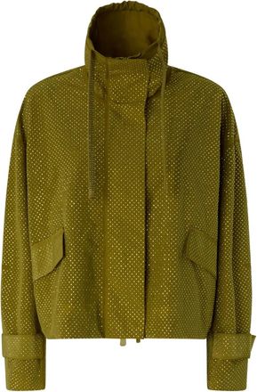 Pinko Giacca con cappuccio - Verde