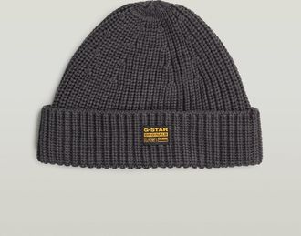 G-Star Originals Fisherman Beanie - Grijs - Heren