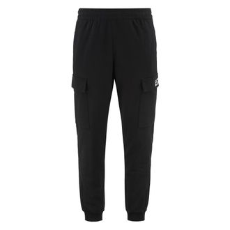 Emporio Armani Sweatpants, male, Black, Size: XL Cotton Track-pants