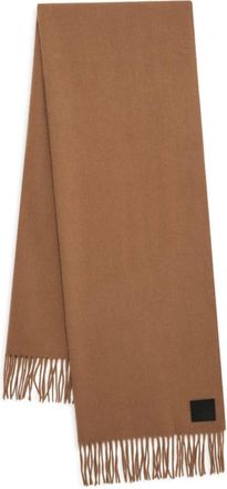 Anine Bing Augustina Scarf - Dames - Wintersjaals - Bruin - ONE Size - Wol - Accessoires