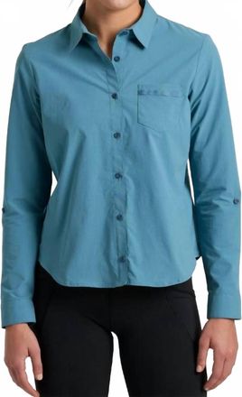 K&uuml;hl Wander Long Sleeve Shirt In Alpine Lake