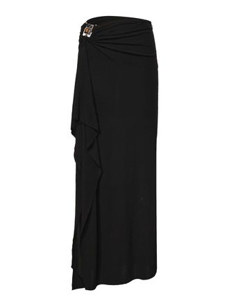 CHRISTOPHER ESBER Bezel Jersey Long Skirt