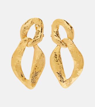 Saint Laurent Cassandre clip-on earrings