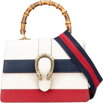 Gucci Pre-owned Handbags, female, White, Size: ONE SIZE Pre-owned Dionysus Satchel