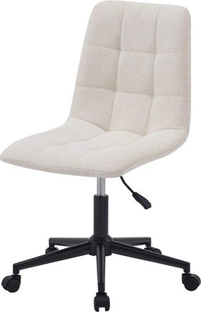 Nordlys Silla de escritorio en tejido beige