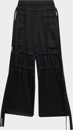 Aknvas Odin Satin Tie Trousers