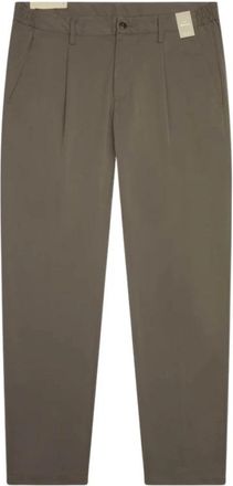 AT.P. CO Pantalone Berlino - Heren - Straight fit broeken - Groen - L - Polyester - Broeken