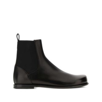Fendi Leather Ankle Boots