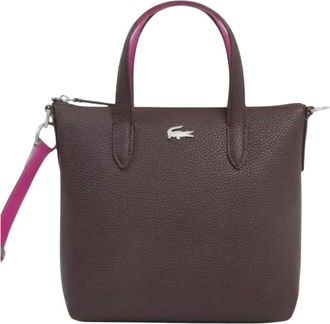 Lacoste Anna Mini Tote - Bags - Mujer - Marr&oacute;n - ONE SIZE