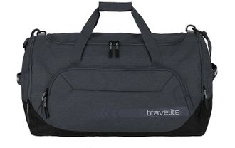 Travelite Reisetasche TRAVELITE KICK OFF, Damen, Gr. B/H/T: 60cm x 34cm x 60cm, grau (anthrazit), Polyester, Taschen Reisetasche