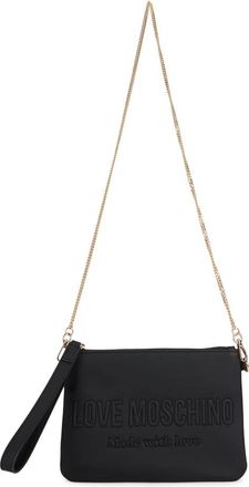 Love Moschino Bolso de Hombro con Cadena - Bags - Mujer - Negro - ONE SIZE