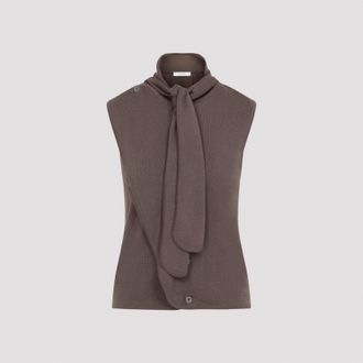 Christophe Lemaire asymmetrisch vest