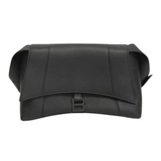 Balenciaga Pre-owned Downtown Medium 671354 - unisex - Balenciaga Vintage - Vintage Cross Body Bags - Black - ONE SIZE - Pre-owned
