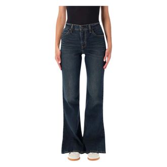 Levi's Jeans, Dames, Blauw, W27, Denim, Puddle Snap Flare