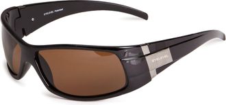 Eyelevel Bermuda Polarised Mens Sunglasses Black/Brown One Size