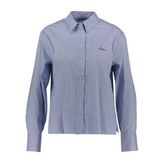 Emily van den Bergh Overhemden, Dames, Blauw, L, Shirts