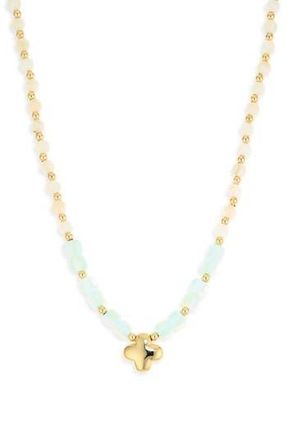 Argento Vivo Clover Necklace in Gold at Nordstrom Rack