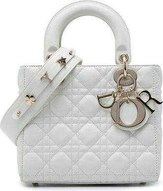Dior Pre-owned Dior Small Lambskin Cannage My ABCDior Lady Satchel Ladies TPXRS05MXGVETD6W