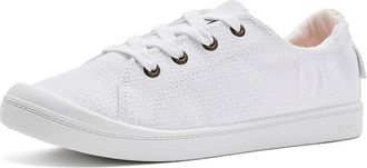 Roxy Bayshore Plus II Womens Shoes Textured White : 8.5 M, Textile