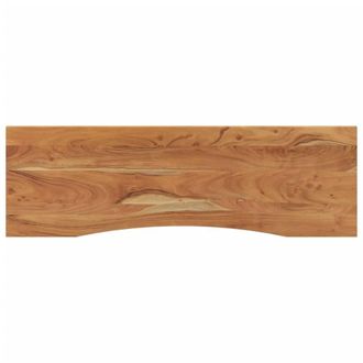 Berkfield Home Desk Top 140x50x2.5 cm Rectangular Solid Wood Acacia in Brown
