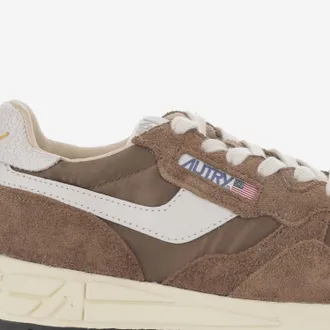 Autry Womens Sneakers Reelwind Brown Leather Trainers