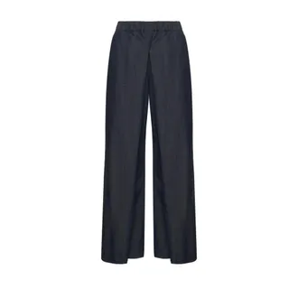 A|X Armani Exchange Wide Trousers, female, Blue, Size: 2XS Wide Trousers