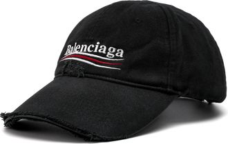 Balenciaga (WMNS) Balenciaga Political Campaign Destroyed Cap Black 661884310B21077